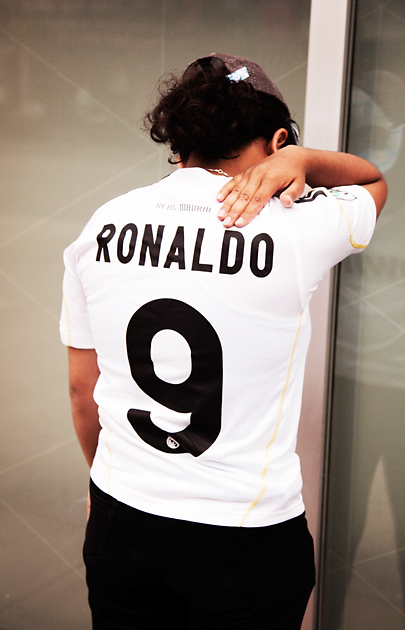 Tania. Real Madrid. "Ronaldo."