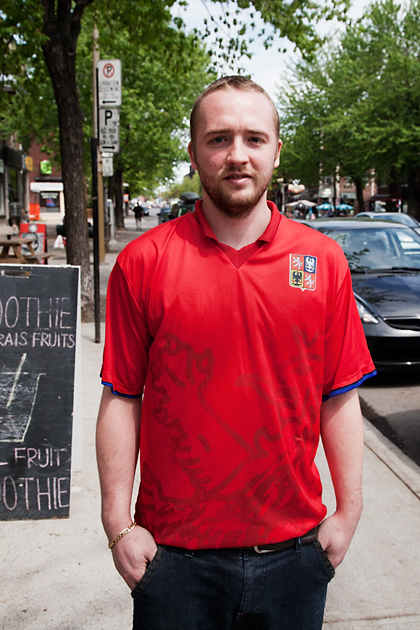 Matthew. Czech Republic. "My parents come form Czech Republic."