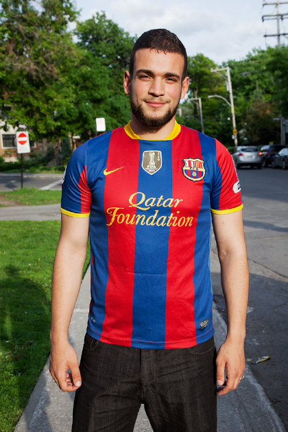 Zakaria. Barcelona. "When you're watching Barca play you know you're watching real football."
